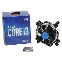 Процессор INTEL Core i3 10100F, LGA 1200, BOX