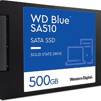 SSD накопитель 500ГБ WD Blue WDS500G3B0A, 2.5", SATA III