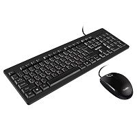 Набор клавиатура +мышь SVEN KB-S320C, черный, проводной [SV-020613]
