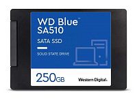 SSD накопитель 250ГБ WD Blue WDS250G3B0A, 2.5", SATA III, SATA