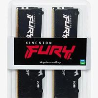 Модуль памяти 16GB DDR5 Kingston FURY Beast KF560C40BBAK2-16, 6000Mz, CL40 DIMM, 2x 8ГБ