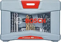 Набор бит Bosch Premium Set - 49, прямой, 49шт [2608p00233]