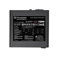 Блок питания Thermaltake Smart RGB 700, 700Вт, 120мм, черный, retail [ps-spr-0700nhsawe-1]