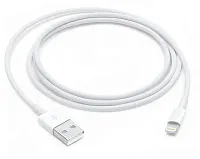 Кабель Apple A1480, Lightning (m) - USB (m), 1м, белый [md818fe/a]