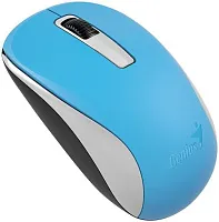 Мышь Genius NX-7005, оптическая, беспроводная, USB, голубой и черный [31030017402]