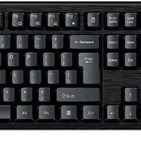 Комплект, клавиатура+мышь Genius KM-8101, беспроводной, черный [31340014402]