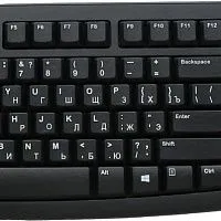 Клавиатура Logitech K120, USB, черный [920-002583]